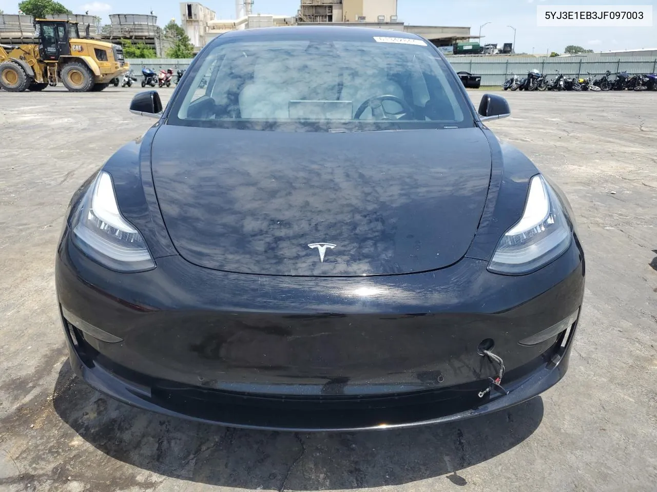 2018 Tesla Model 3 VIN: 5YJ3E1EB3JF097003 Lot: 61342844