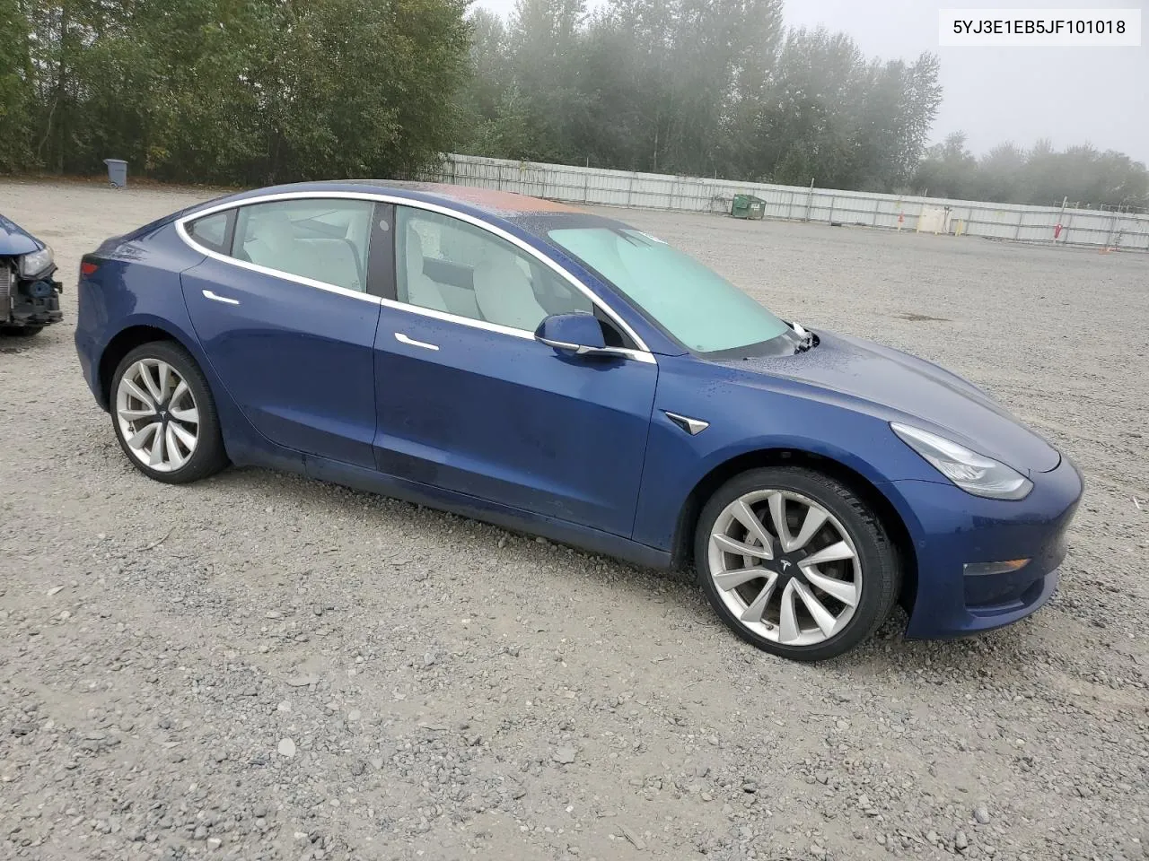 2018 Tesla Model 3 VIN: 5YJ3E1EB5JF101018 Lot: 69981444