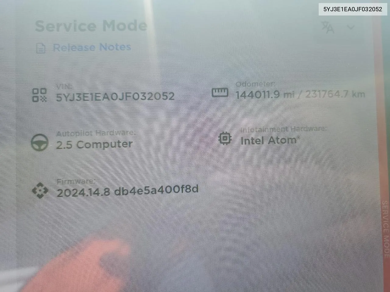 5YJ3E1EA0JF032052 2018 Tesla Model 3