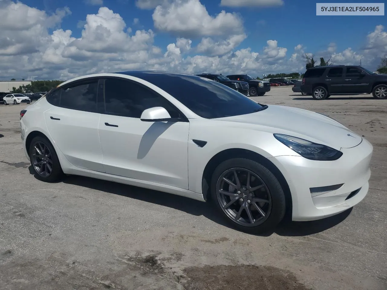 2020 Tesla Model 3 VIN: 5YJ3E1EA2LF504965 Lot: 69958314