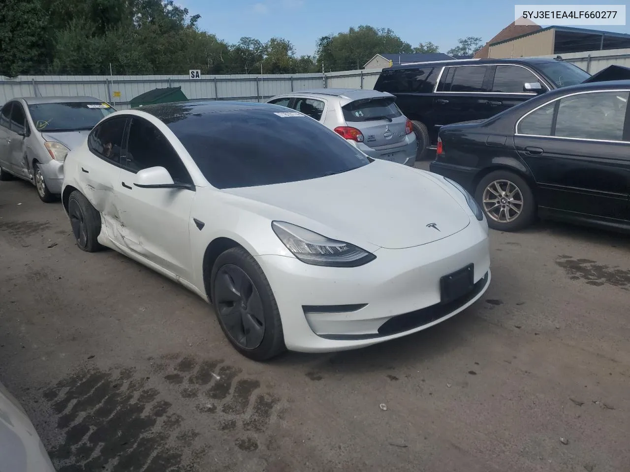 2020 Tesla Model 3 VIN: 5YJ3E1EA4LF660277 Lot: 71810174