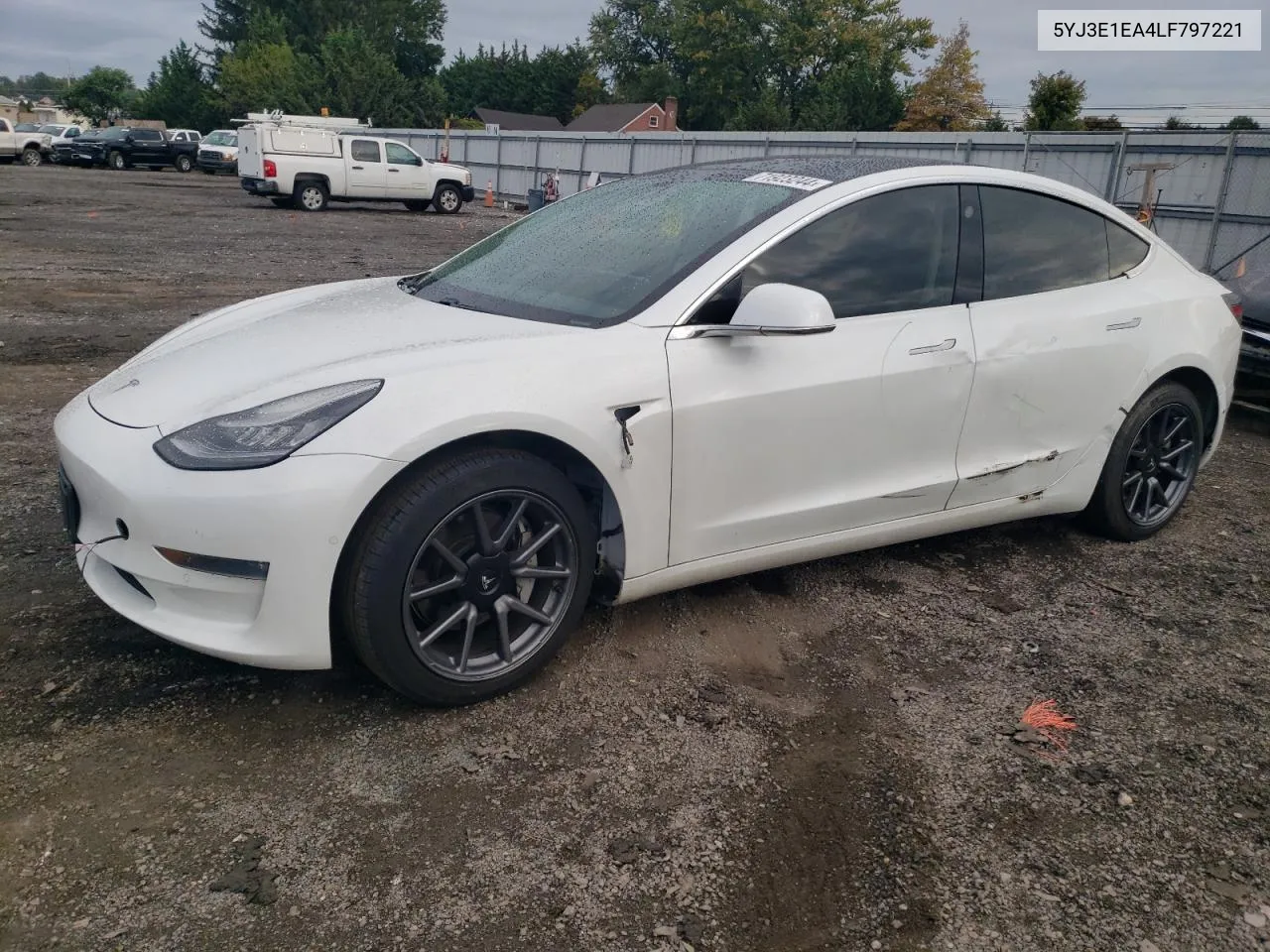 2020 Tesla Model 3 VIN: 5YJ3E1EA4LF797221 Lot: 71923244