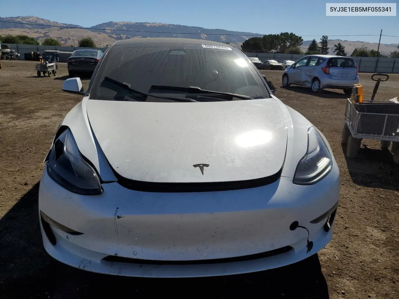 5YJ3E1EB5MF055341 2021 Tesla Model 3