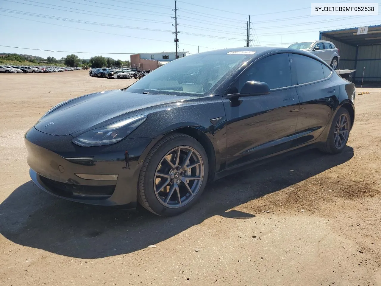 5YJ3E1EB9MF052538 2021 Tesla Model 3