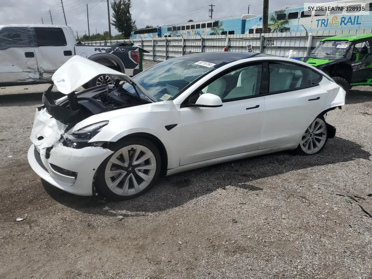 5YJ3E1EA7NF328935 2022 Tesla Model 3