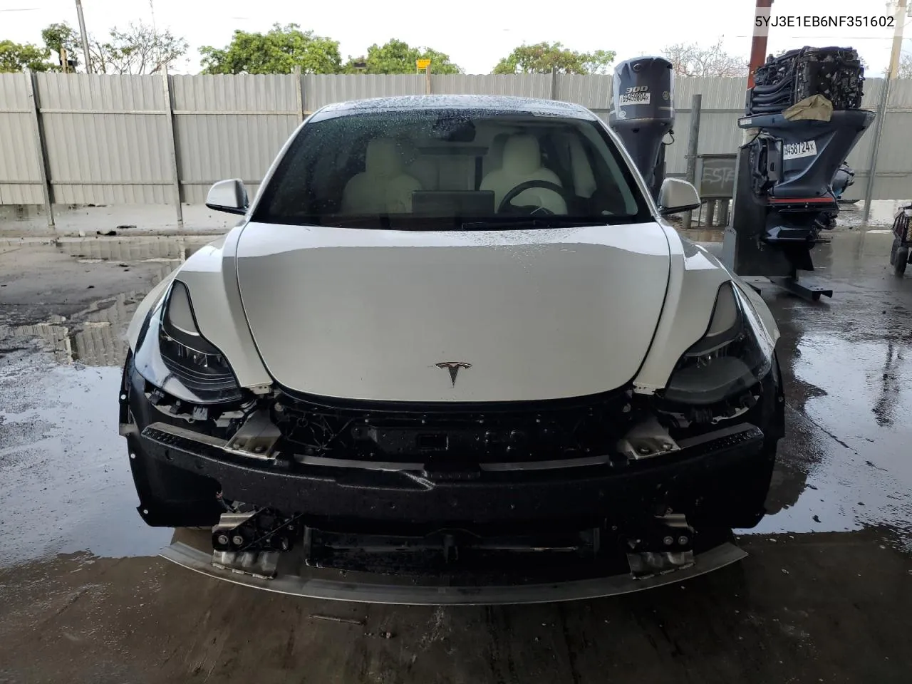 2022 Tesla Model 3 VIN: 5YJ3E1EB6NF351602 Lot: 69830804