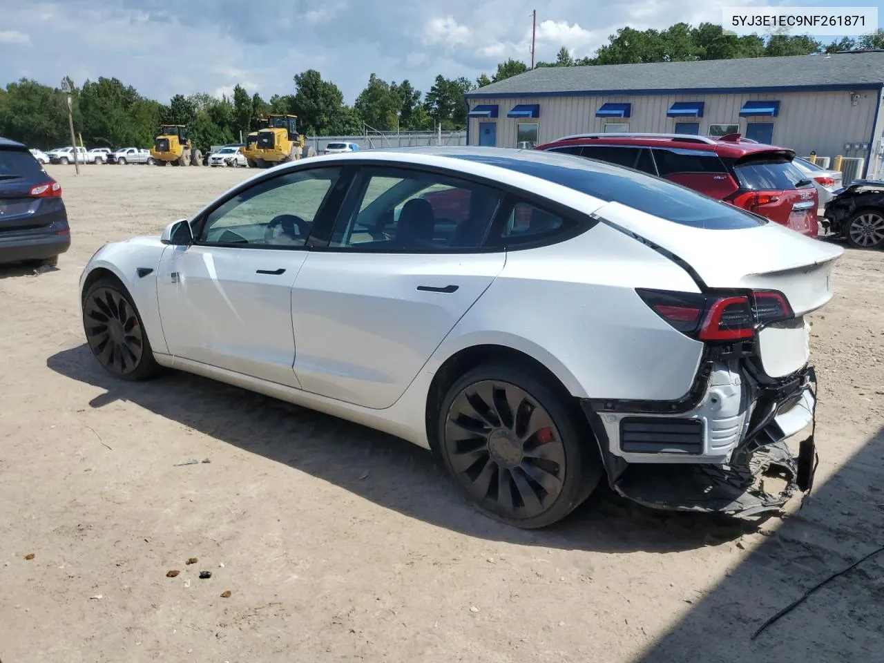 2022 Tesla Model 3 VIN: 5YJ3E1EC9NF261871 Lot: 70533074