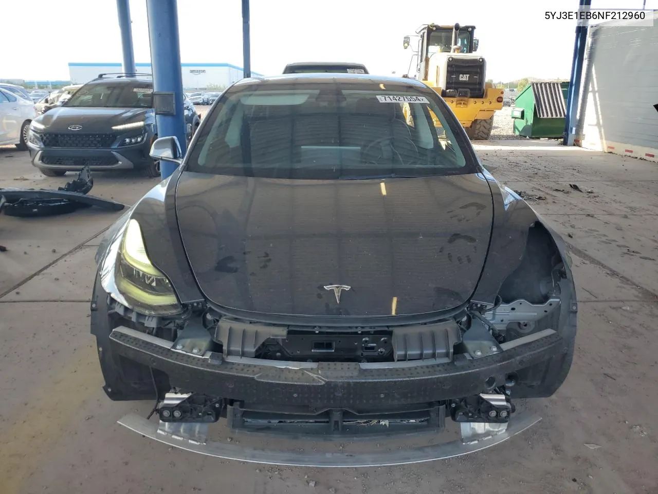 5YJ3E1EB6NF212960 2022 Tesla Model 3