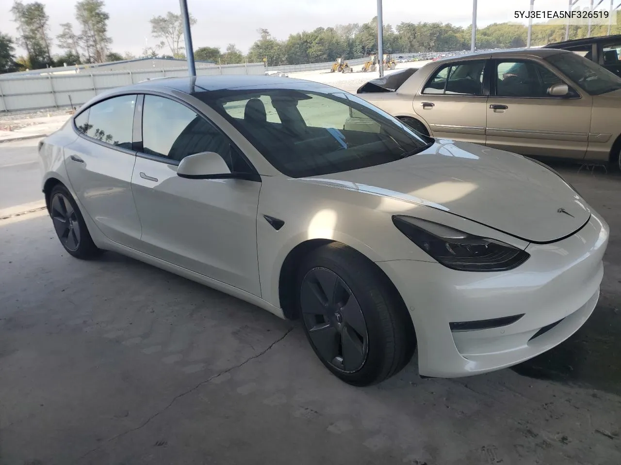 2022 Tesla Model 3 VIN: 5YJ3E1EA5NF326519 Lot: 71833124