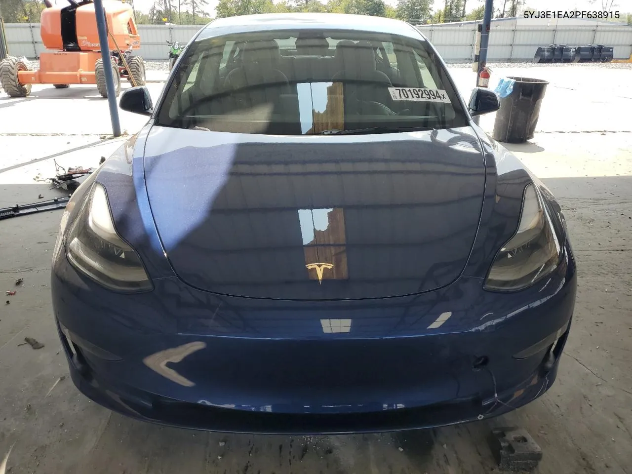 2023 Tesla Model 3 VIN: 5YJ3E1EA2PF638915 Lot: 70192994