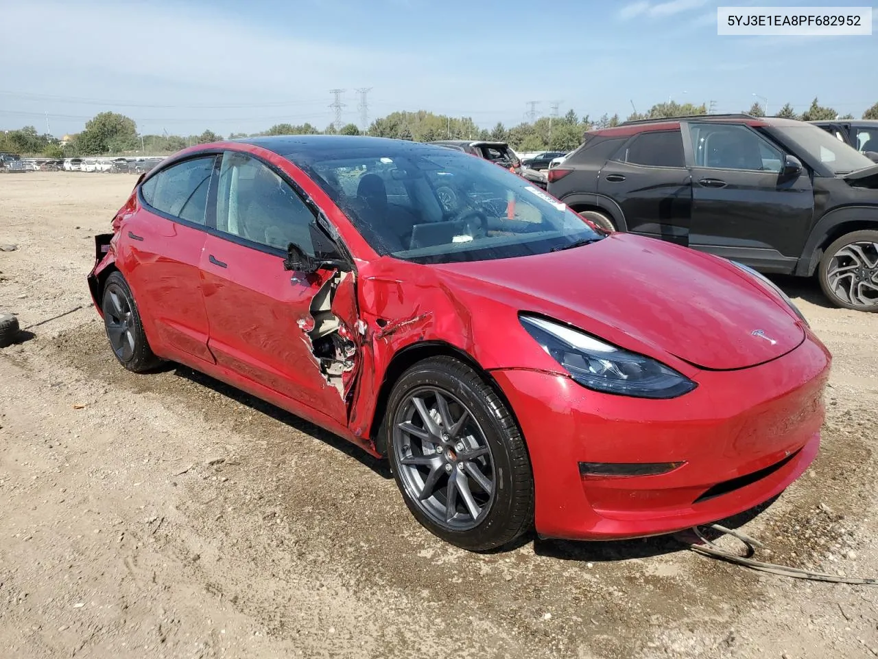 5YJ3E1EA8PF682952 2023 Tesla Model 3