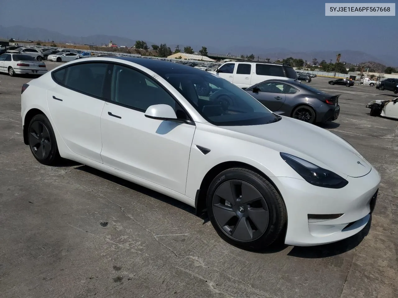 2023 Tesla Model 3 VIN: 5YJ3E1EA6PF567668 Lot: 71748784