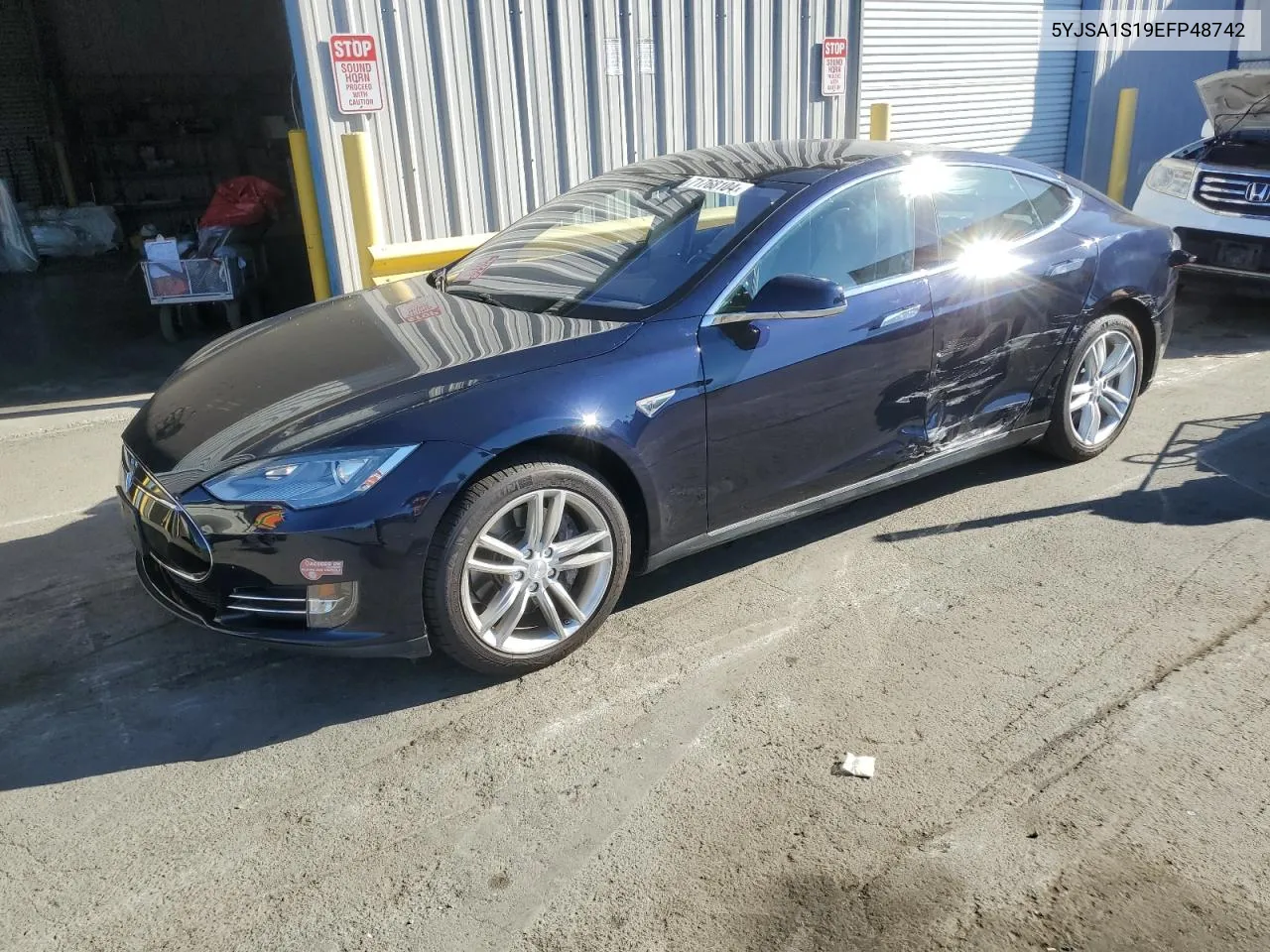 5YJSA1S19EFP48742 2014 Tesla Model S