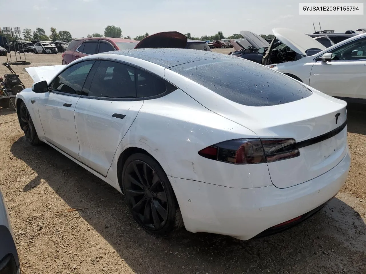 2016 Tesla Model S VIN: 5YJSA1E20GF155794 Lot: 67144444