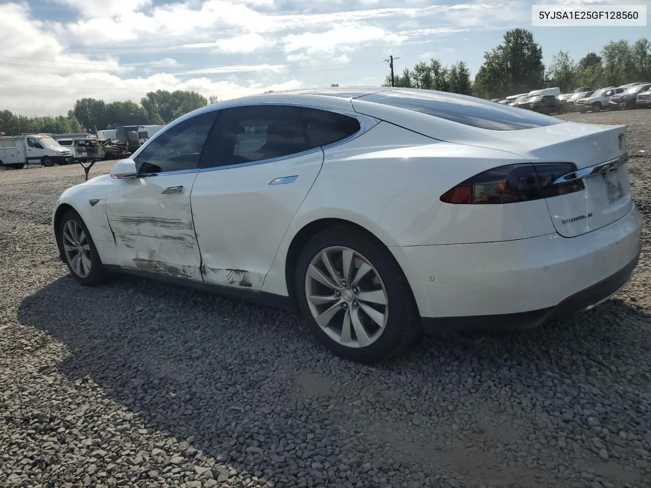 5YJSA1E25GF128560 2016 Tesla Model S