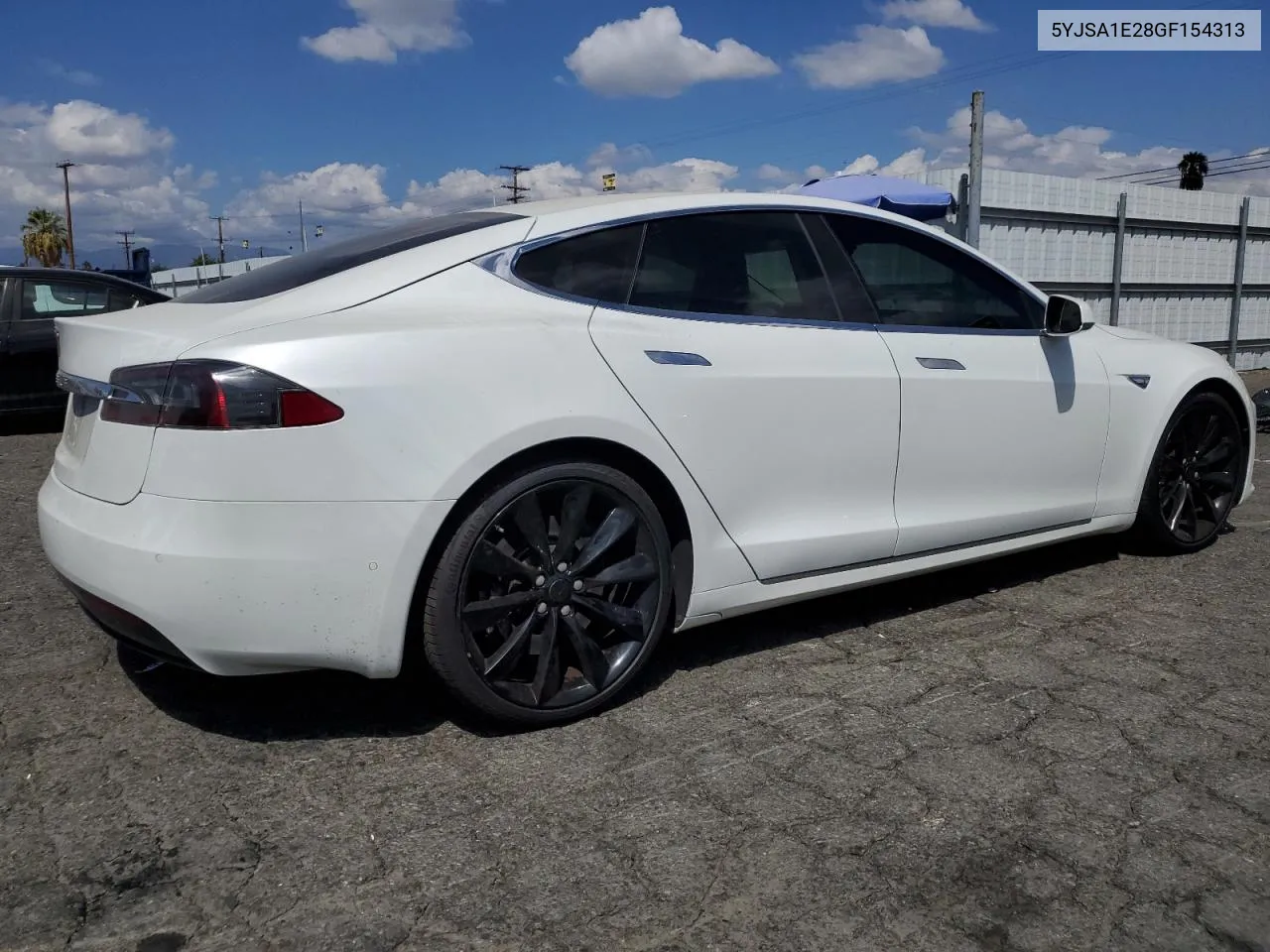 2016 Tesla Model S VIN: 5YJSA1E28GF154313 Lot: 71425194