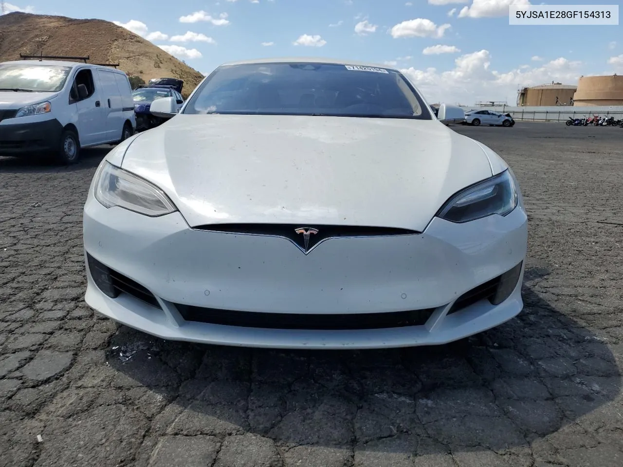 2016 Tesla Model S VIN: 5YJSA1E28GF154313 Lot: 71425194