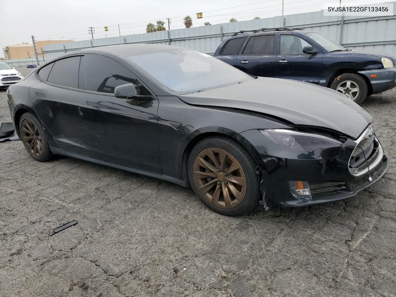 2016 Tesla Model S VIN: 5YJSA1E22GF133456 Lot: 71504044