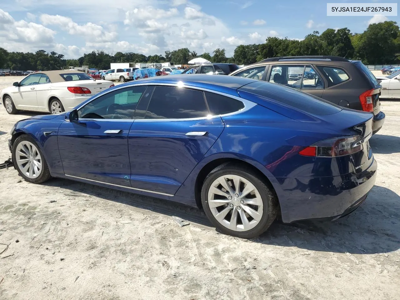 2018 Tesla Model S VIN: 5YJSA1E24JF267943 Lot: 71038294