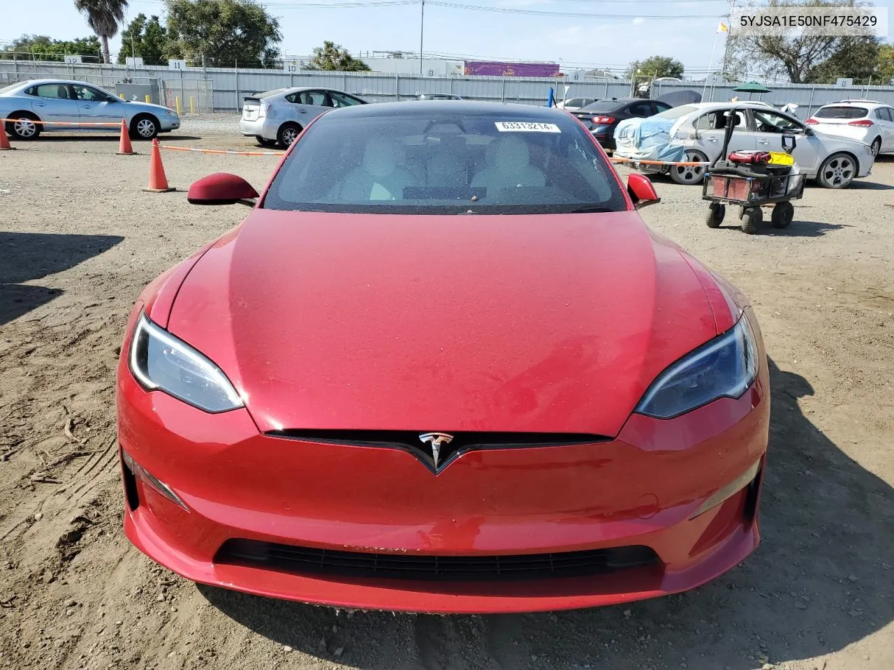 5YJSA1E50NF475429 2022 Tesla Model S