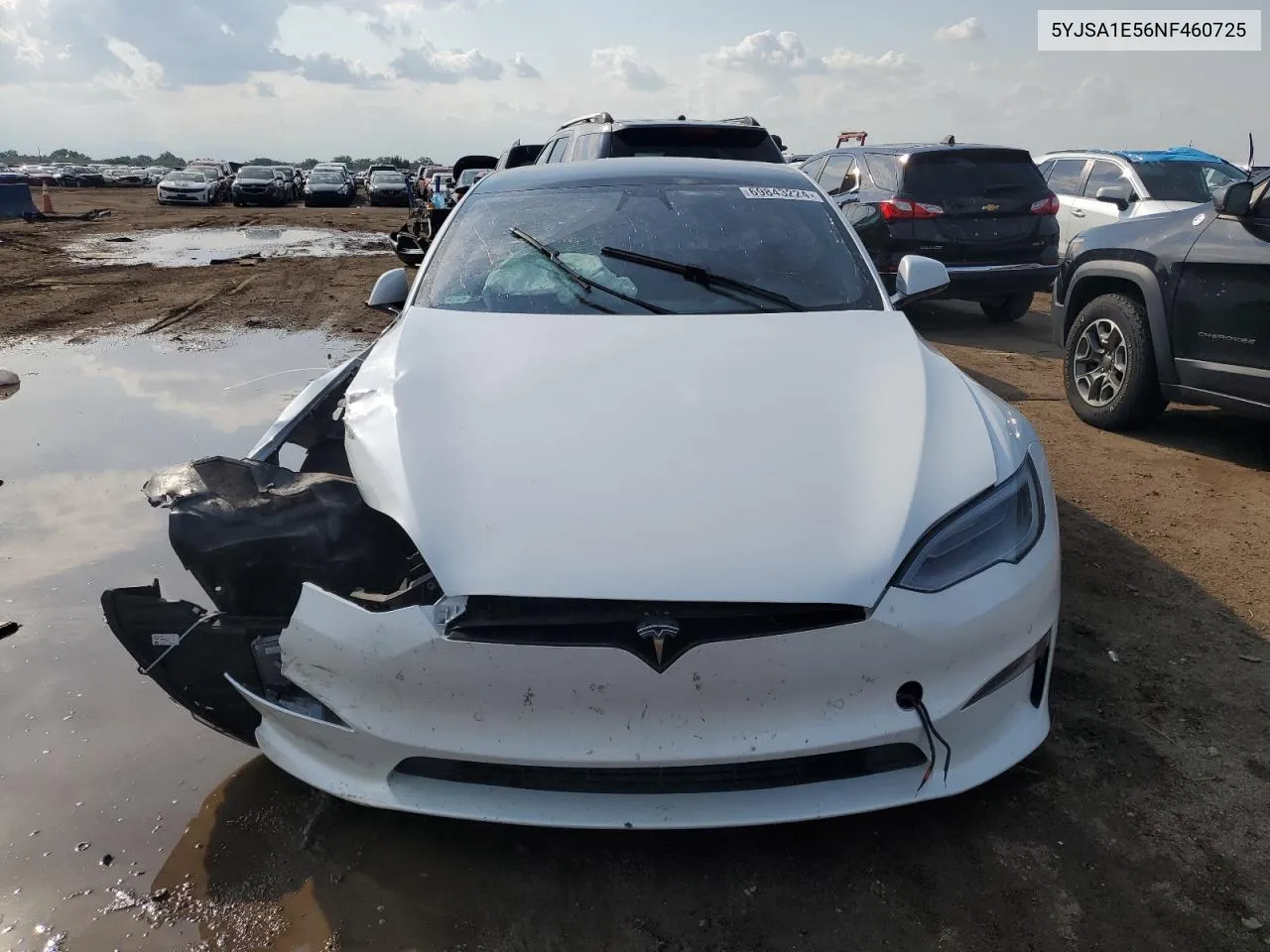 5YJSA1E56NF460725 2022 Tesla Model S