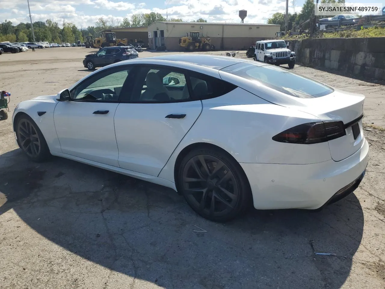 2022 Tesla Model S VIN: 5YJSA1E53NF489759 Lot: 70395474