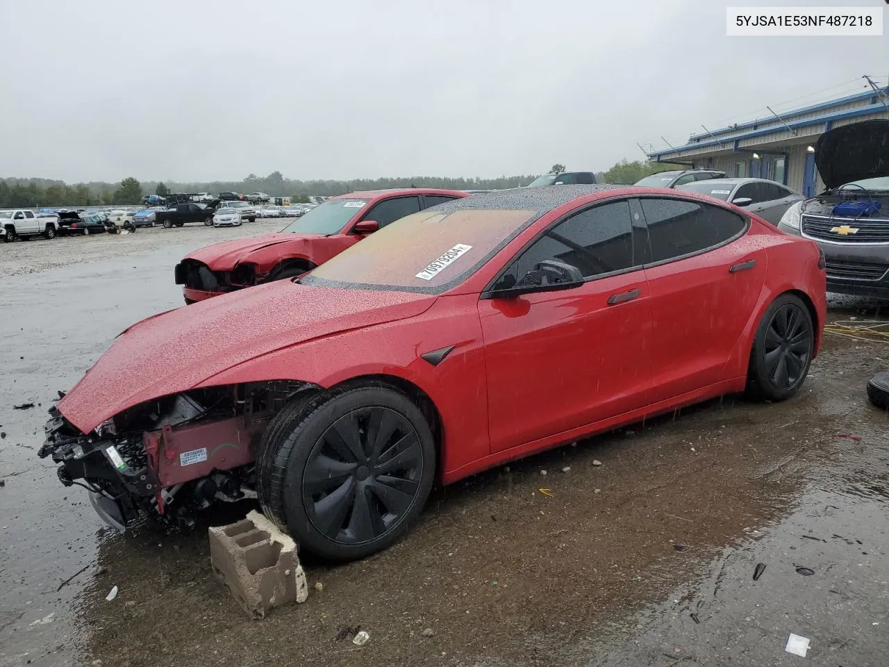 5YJSA1E53NF487218 2022 Tesla Model S