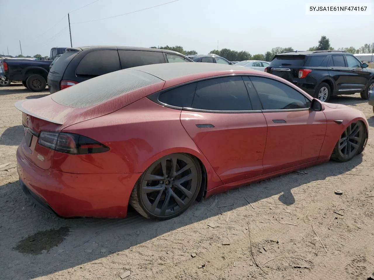 5YJSA1E61NF474167 2022 Tesla Model S