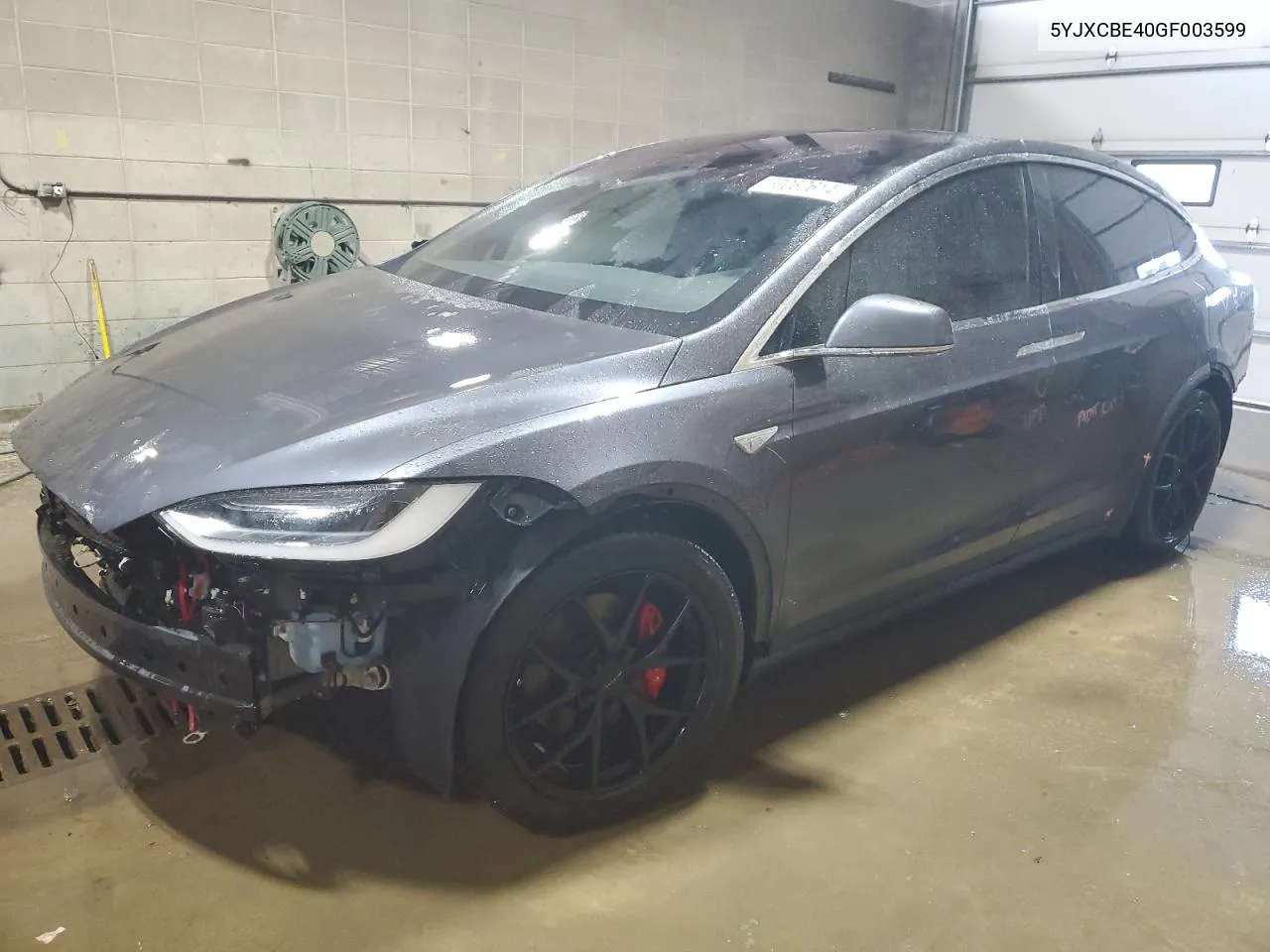 5YJXCBE40GF003599 2016 Tesla Model X