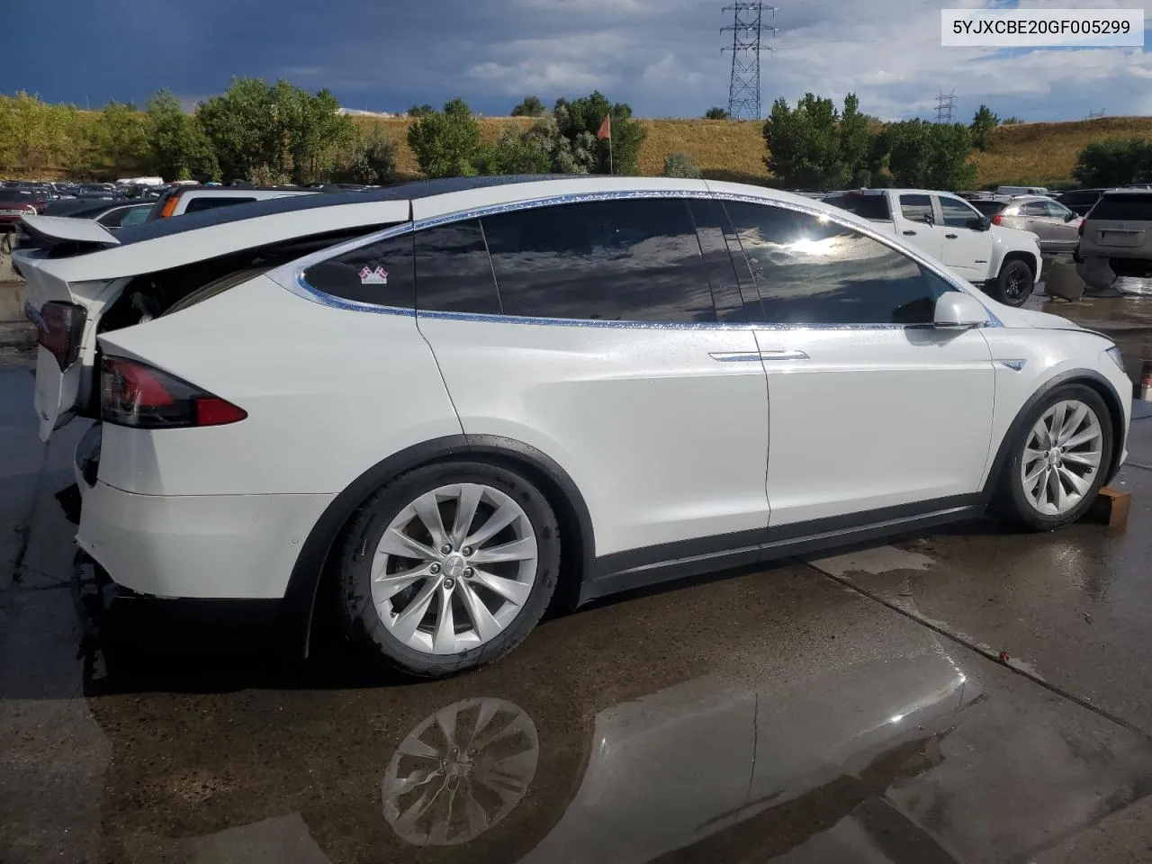 5YJXCBE20GF005299 2016 Tesla Model X