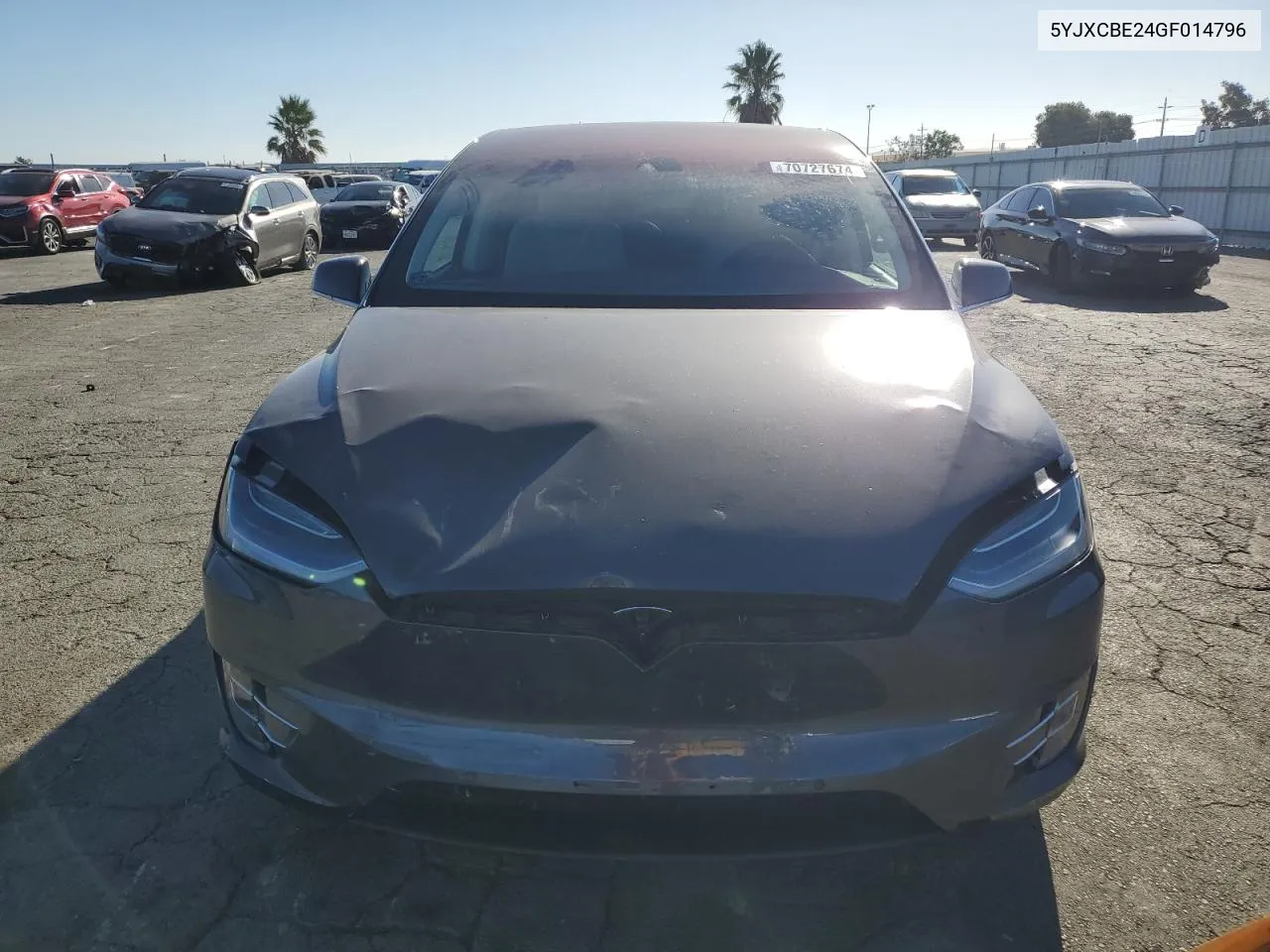 5YJXCBE24GF014796 2016 Tesla Model X