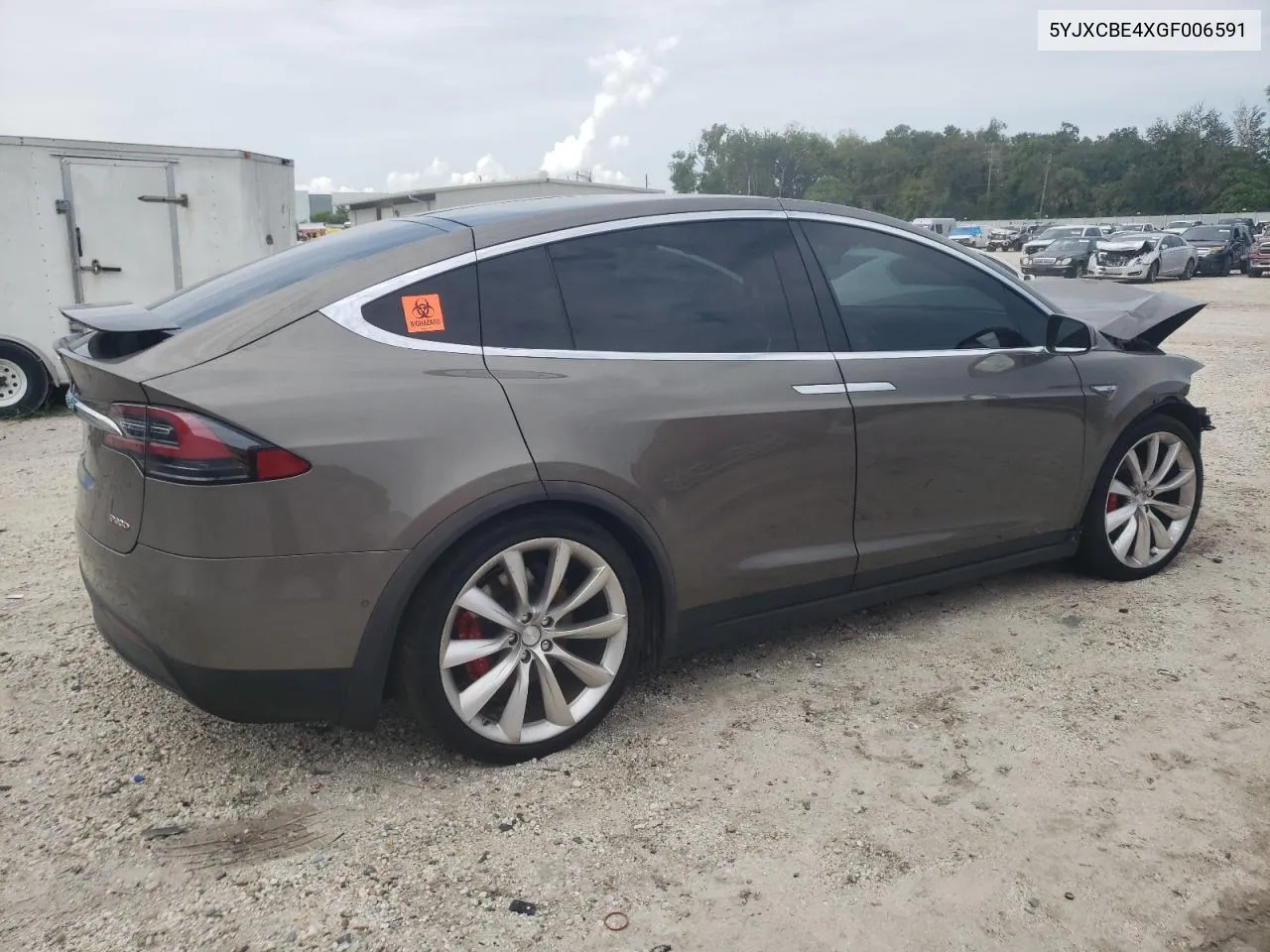 5YJXCBE4XGF006591 2016 Tesla Model X