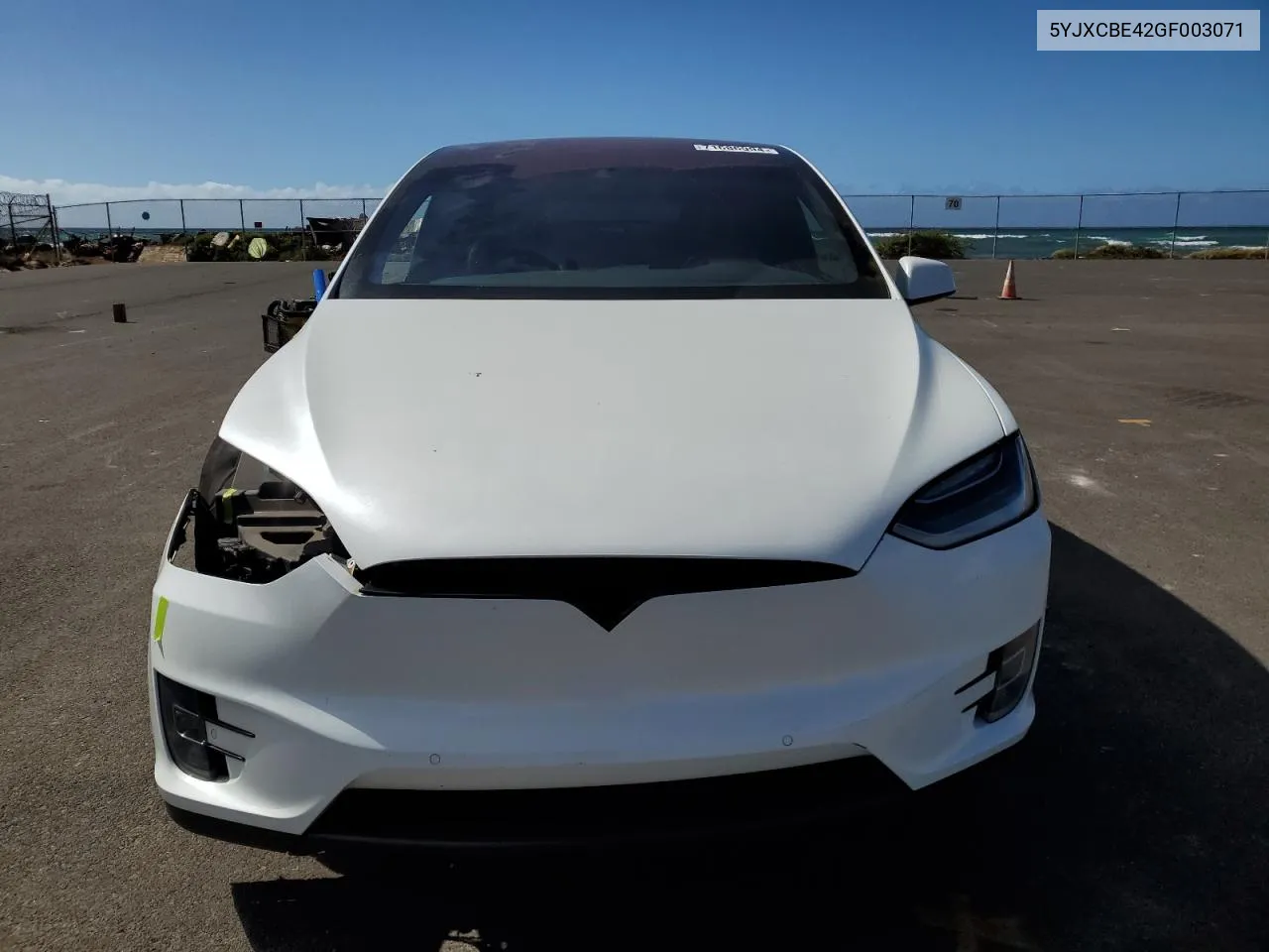 5YJXCBE42GF003071 2016 Tesla Model X