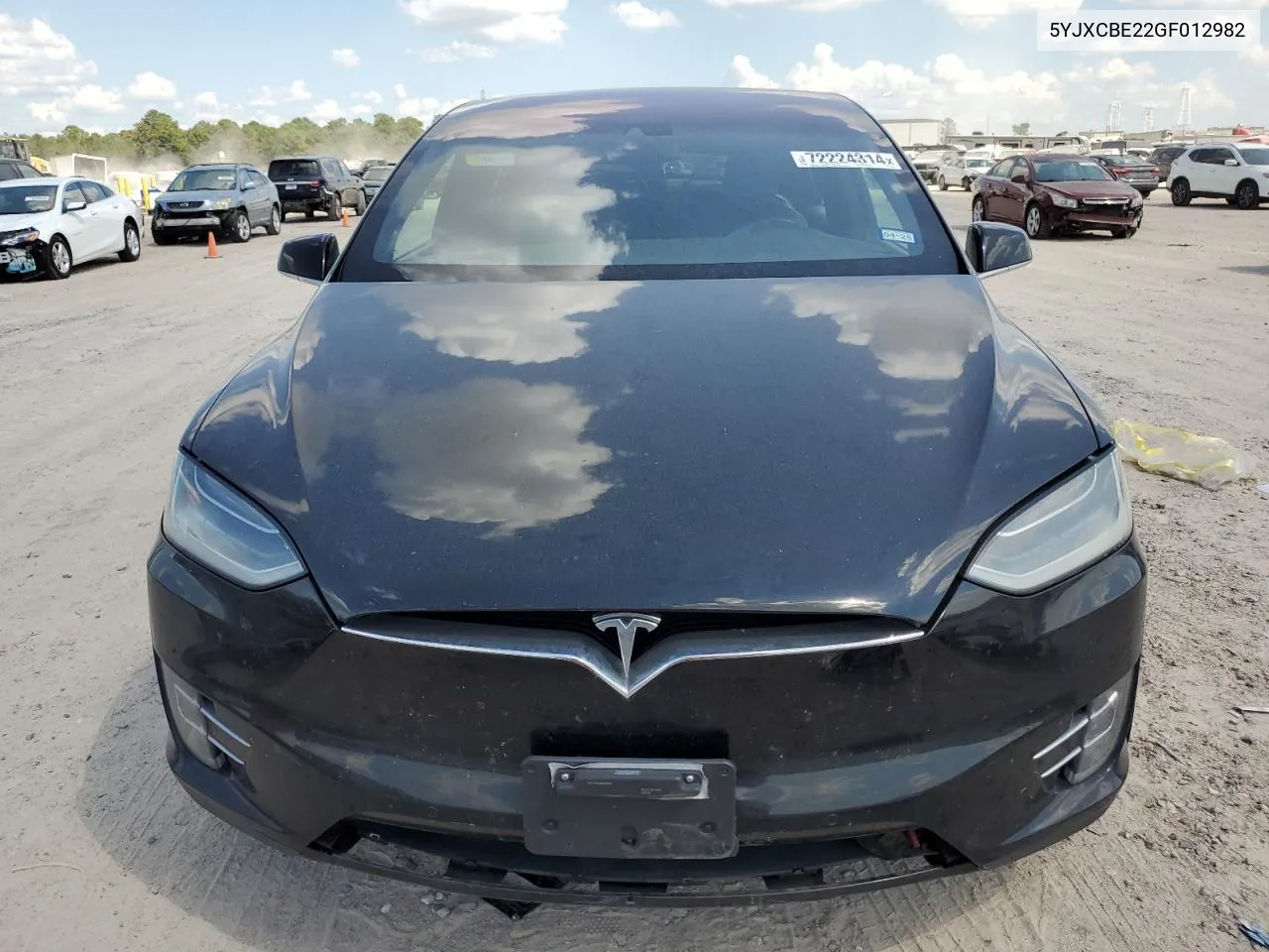 5YJXCBE22GF012982 2016 Tesla Model X