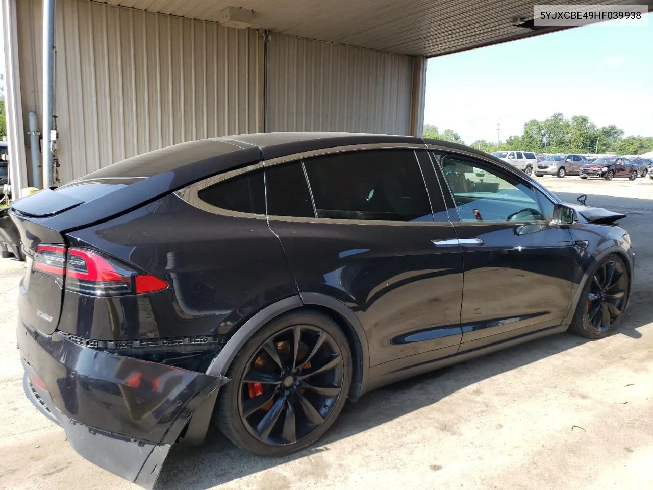 5YJXCBE49HF039938 2017 Tesla Model X