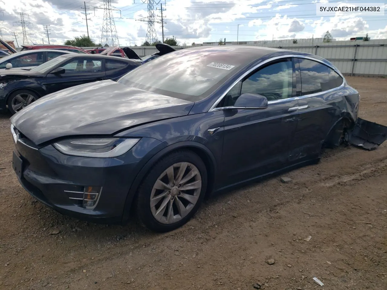 5YJXCAE21HF044382 2017 Tesla Model X