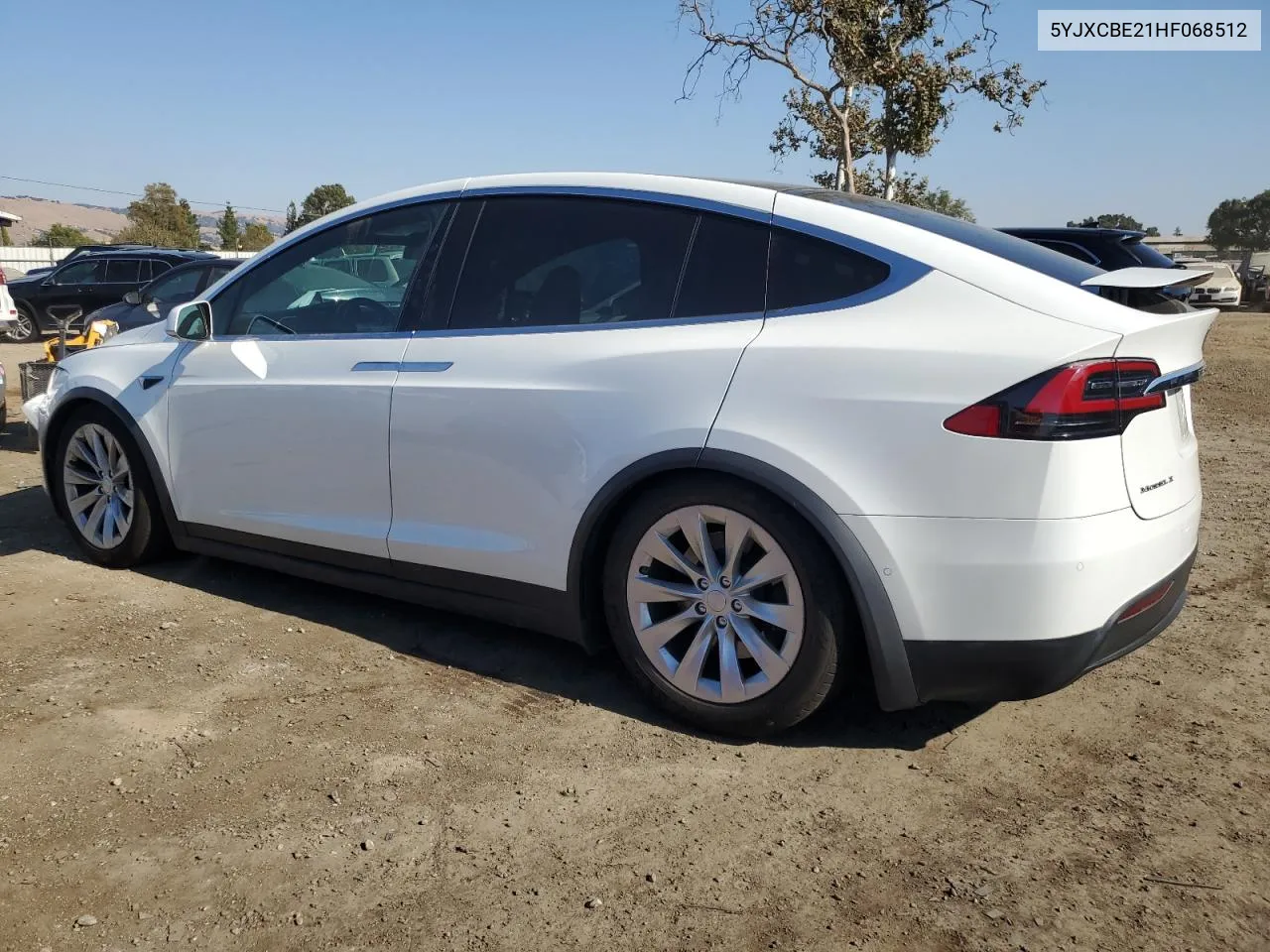 2017 Tesla Model X VIN: 5YJXCBE21HF068512 Lot: 70463314