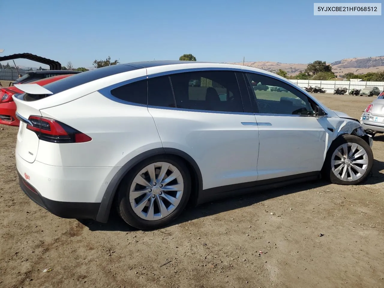 5YJXCBE21HF068512 2017 Tesla Model X