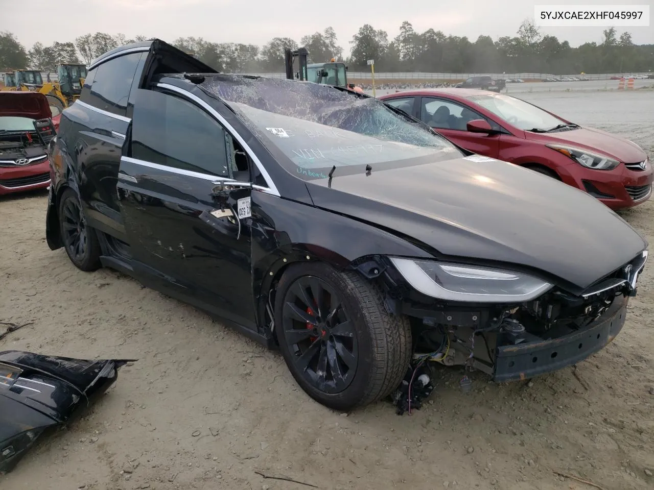 5YJXCAE2XHF045997 2017 Tesla Model X