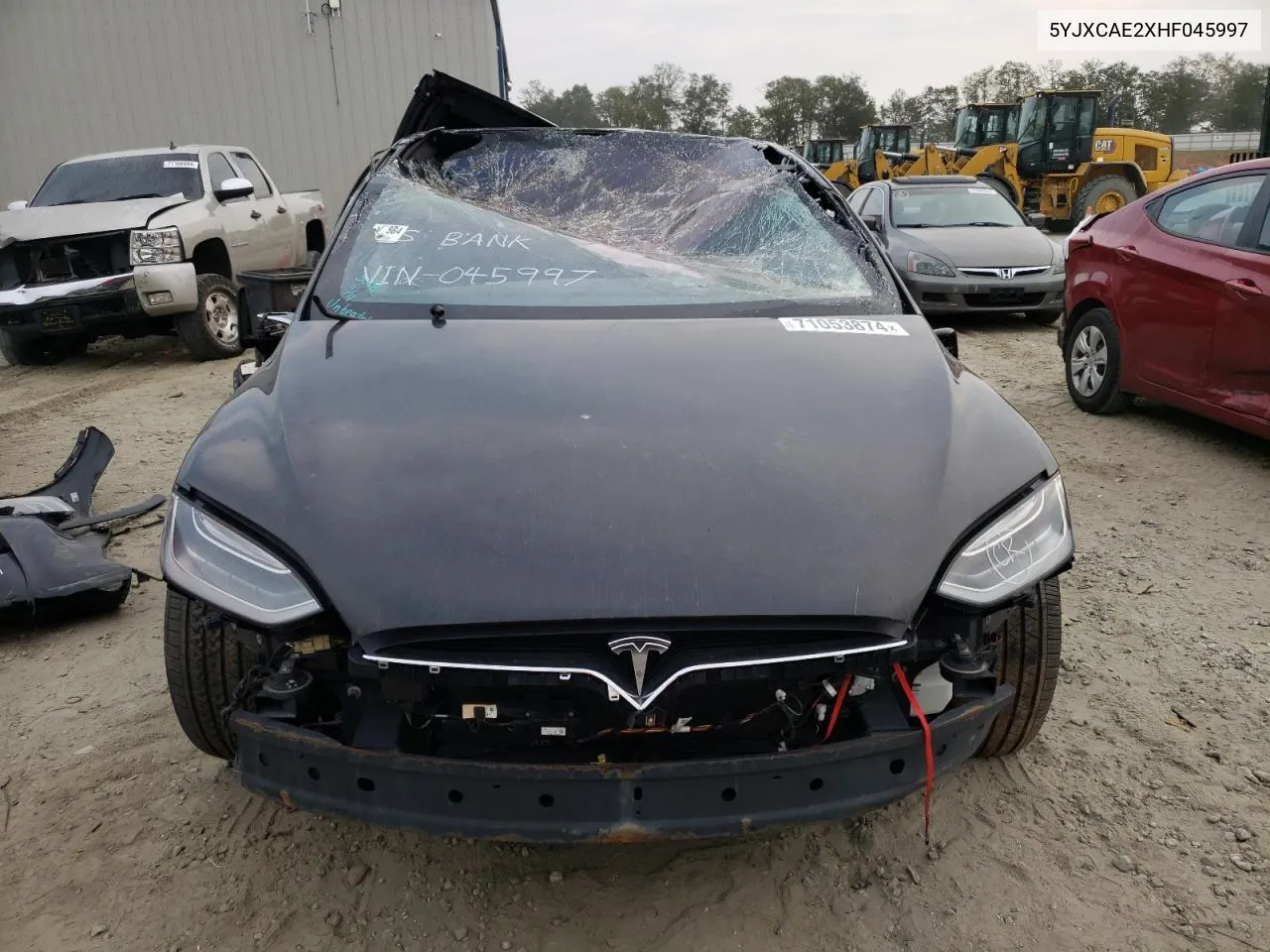 5YJXCAE2XHF045997 2017 Tesla Model X