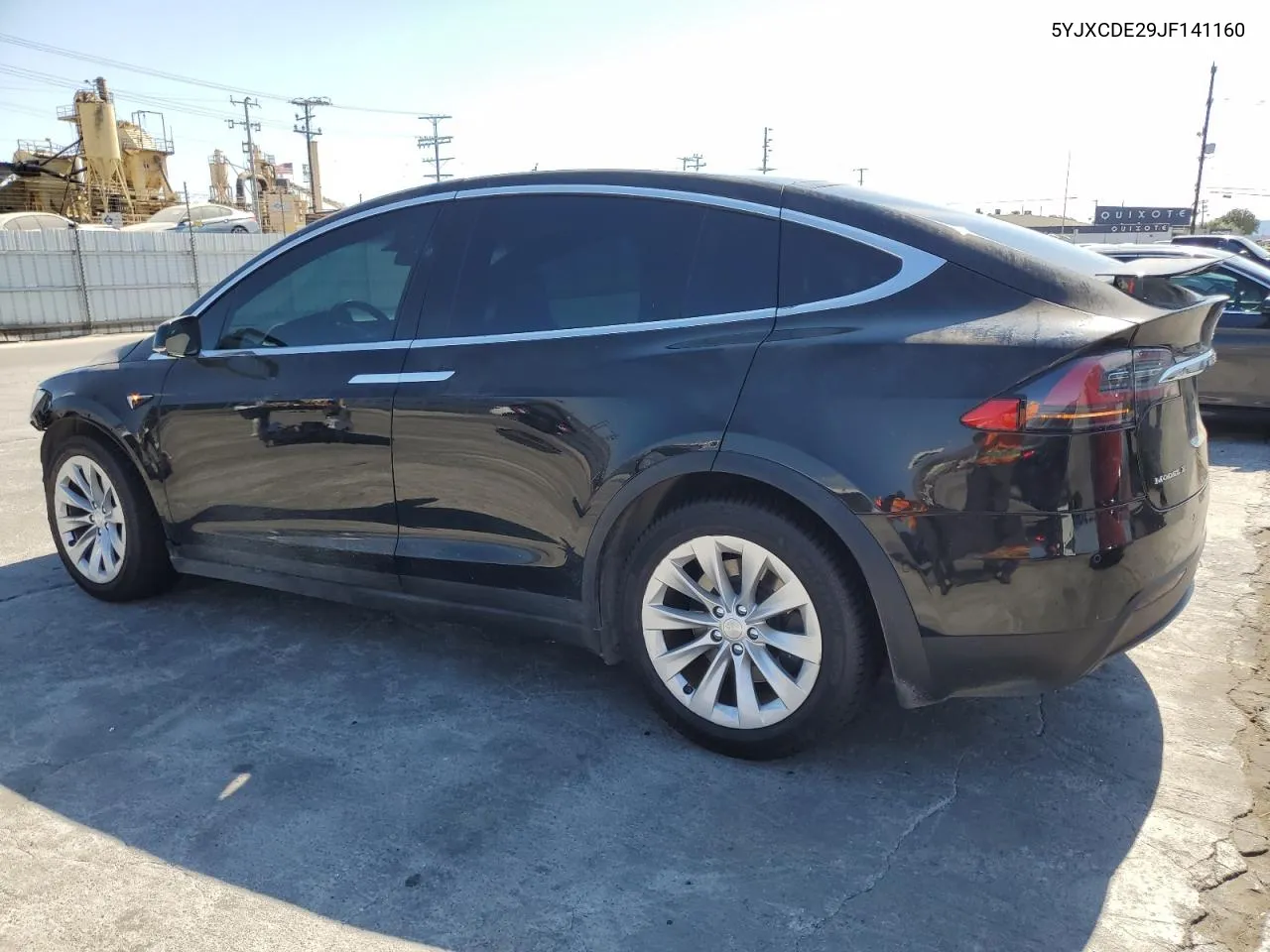 2018 Tesla Model X VIN: 5YJXCDE29JF141160 Lot: 66007154