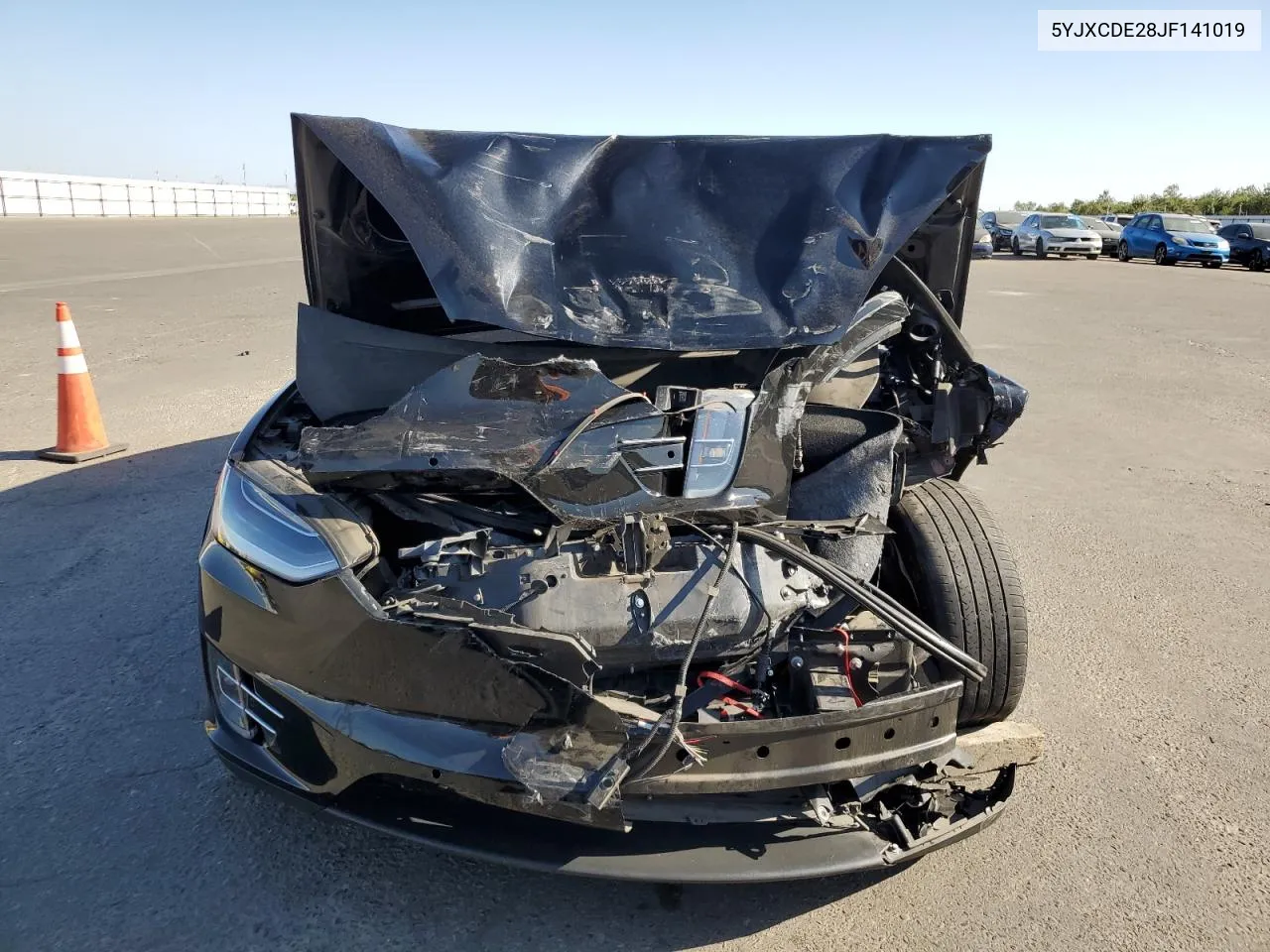 5YJXCDE28JF141019 2018 Tesla Model X