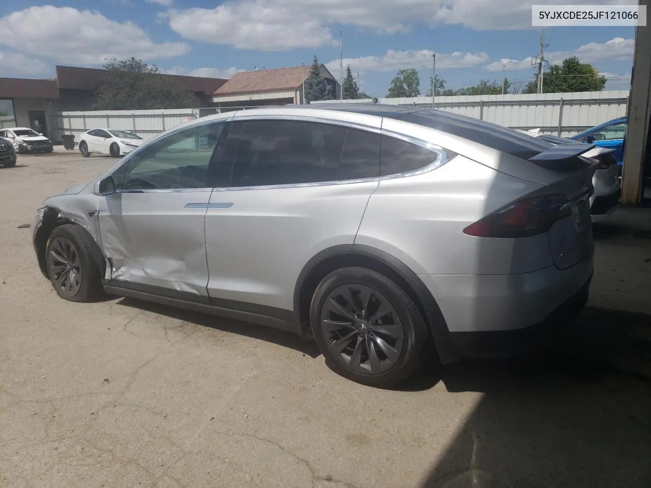 2018 Tesla Model X VIN: 5YJXCDE25JF121066 Lot: 67670764