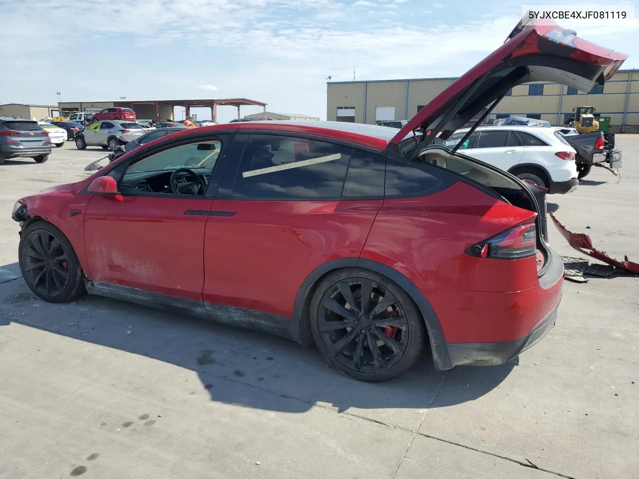 5YJXCBE4XJF081119 2018 Tesla Model X