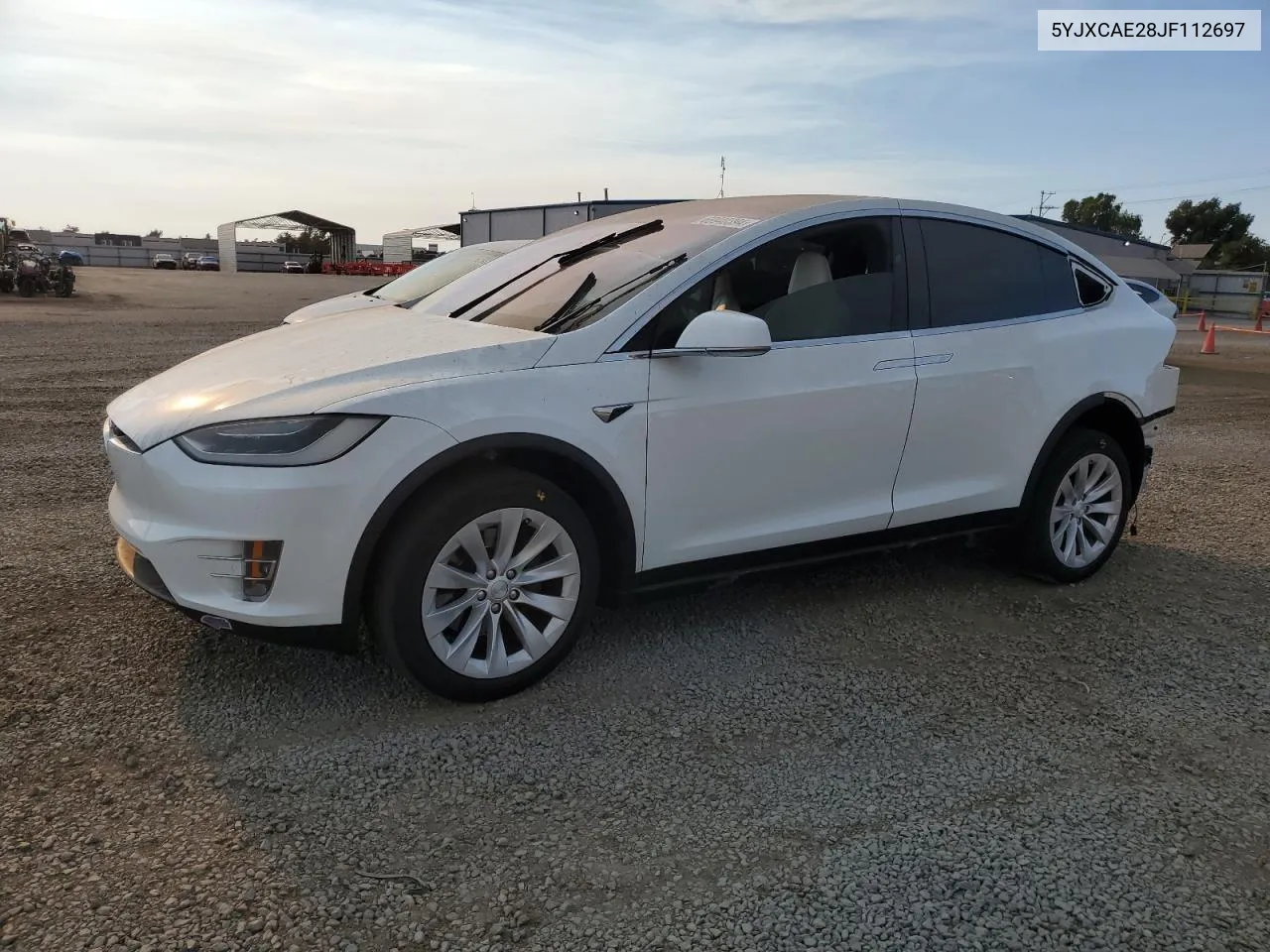 2018 Tesla Model X VIN: 5YJXCAE28JF112697 Lot: 69940394