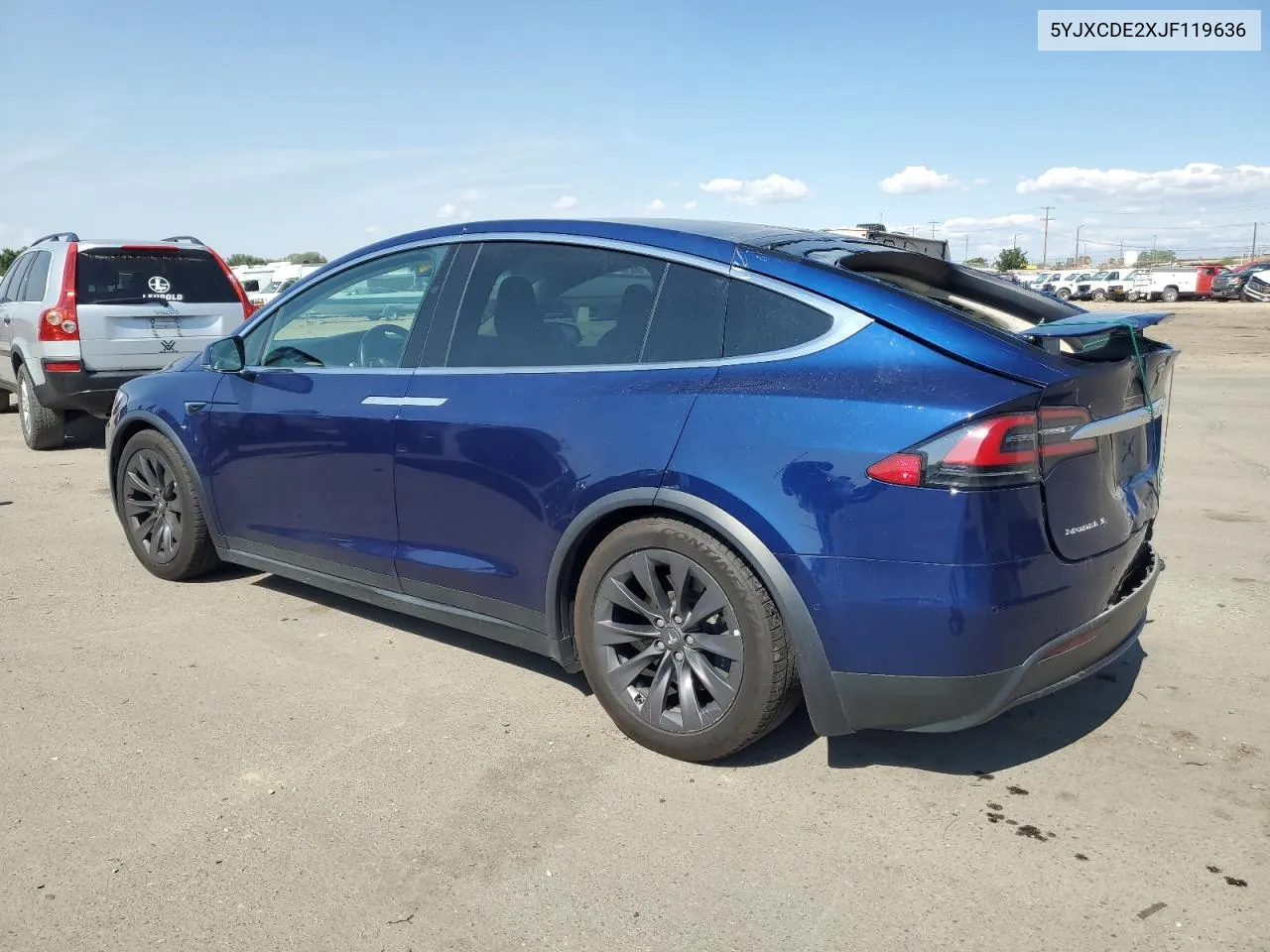 2018 Tesla Model X VIN: 5YJXCDE2XJF119636 Lot: 71288014