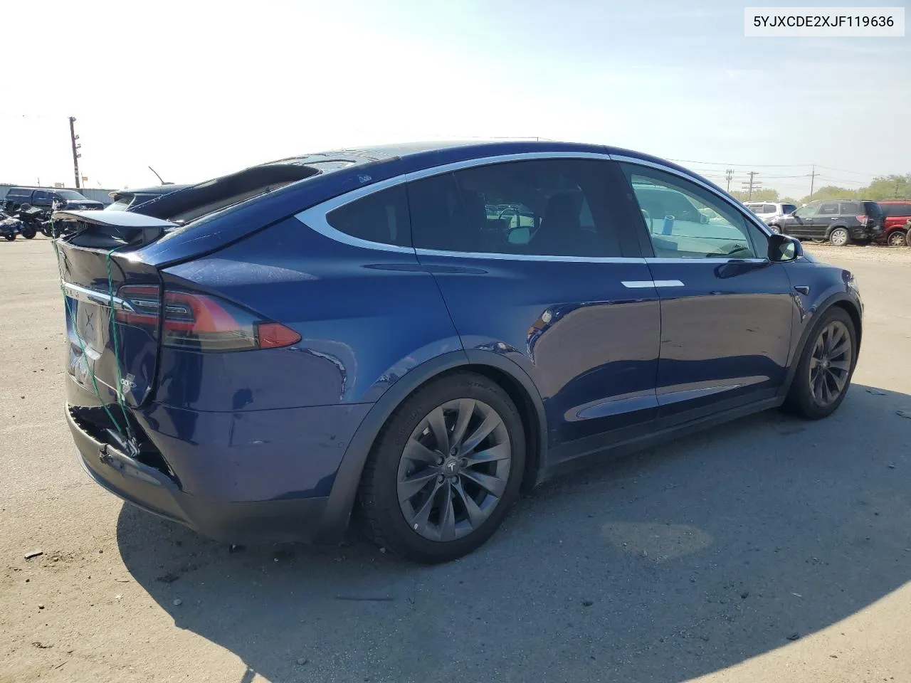 2018 Tesla Model X VIN: 5YJXCDE2XJF119636 Lot: 71288014