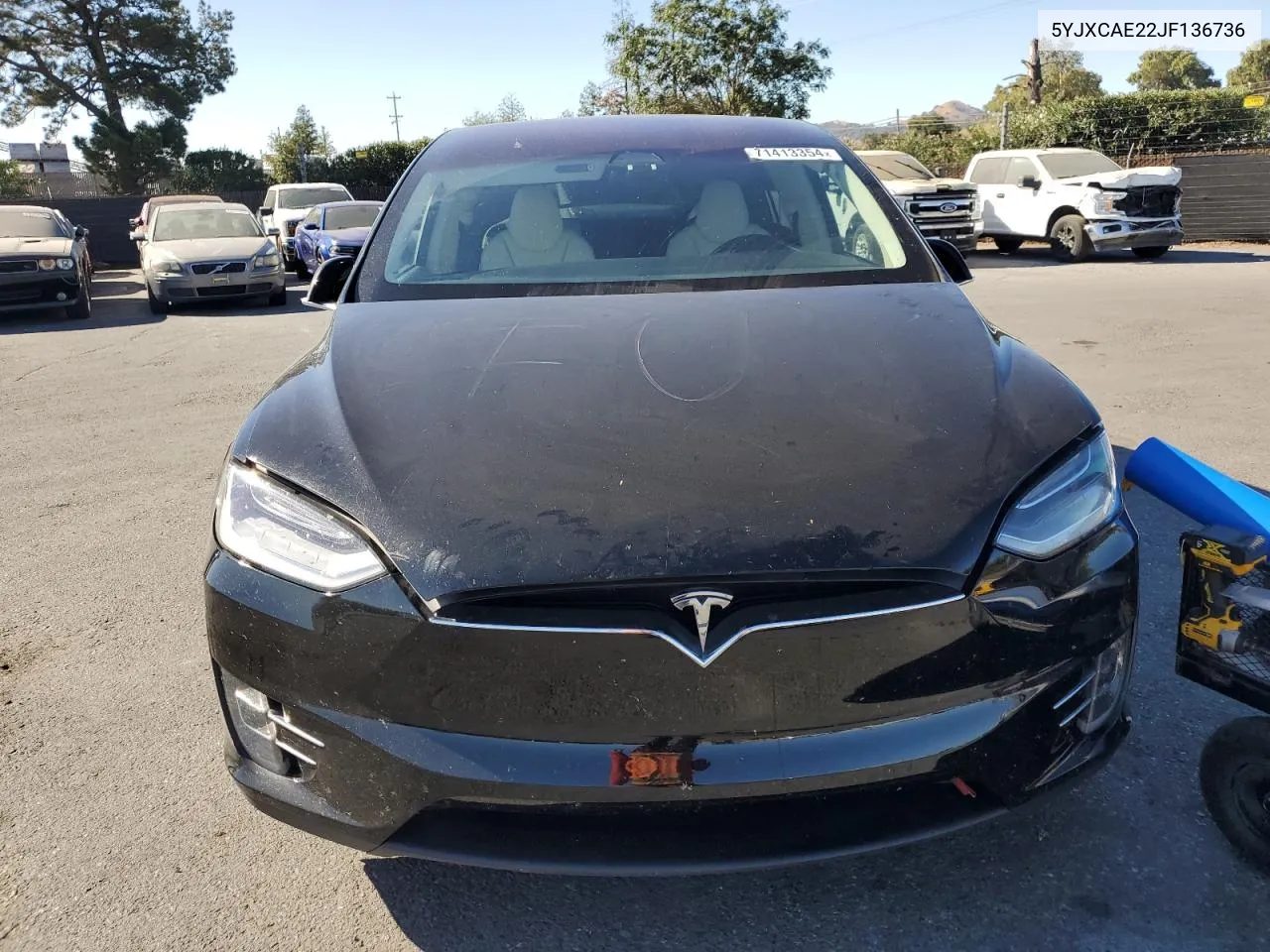 5YJXCAE22JF136736 2018 Tesla Model X