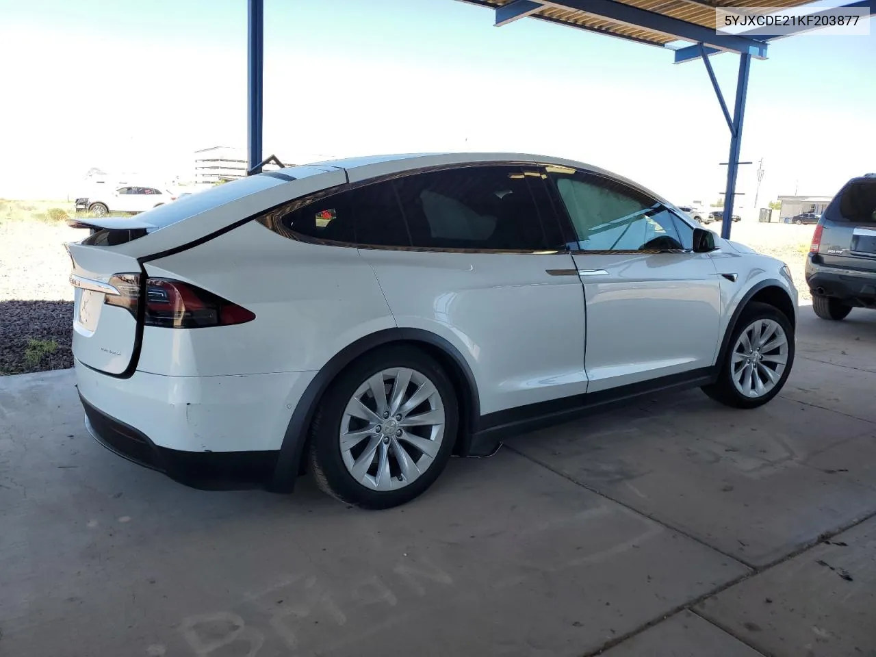 2019 Tesla Model X VIN: 5YJXCDE21KF203877 Lot: 57293974