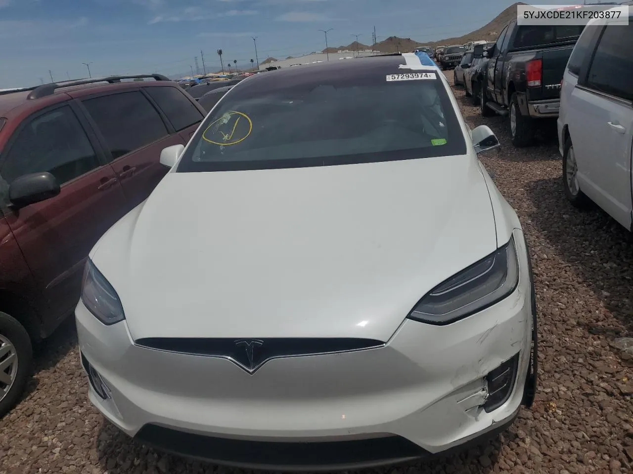 5YJXCDE21KF203877 2019 Tesla Model X